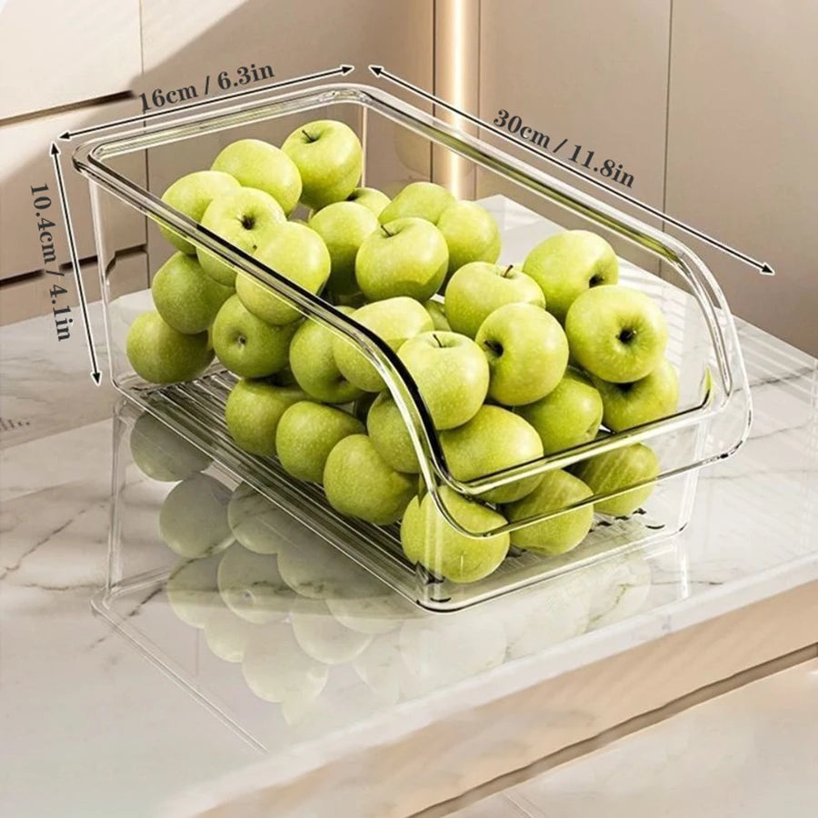 Ordessa Clear Fridge Produce Bin