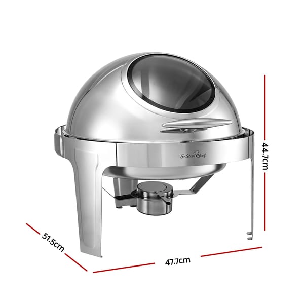Round 9 litre chafing dish buffet warmer