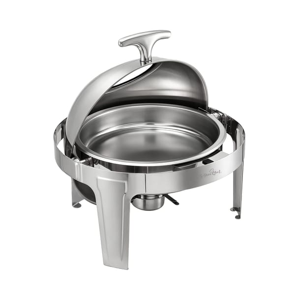 Round food warmer for buffet and catering use