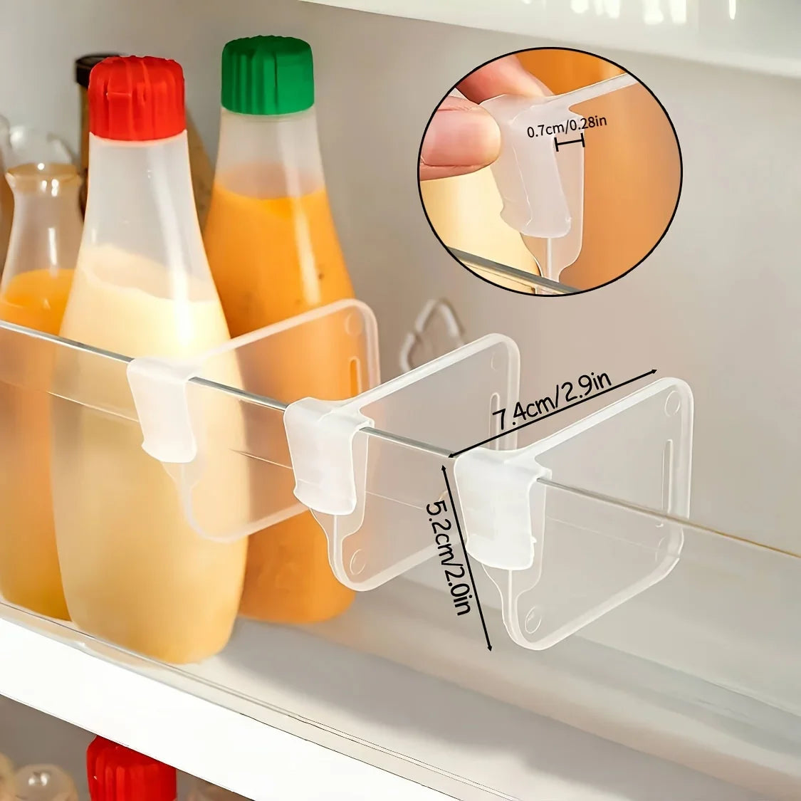 Ordessa Adjustable Fridge Divider Set