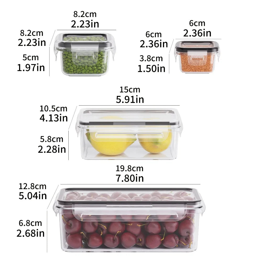 Ordessa 8-Container Food Storage Set