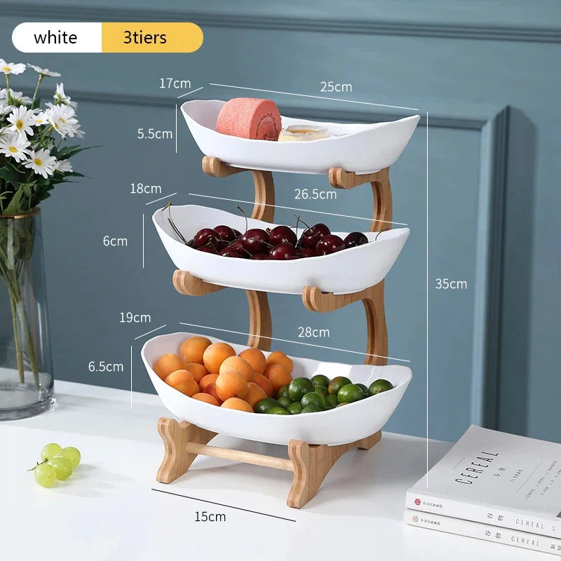 Ordessa Tiered Produce & Serving Stand