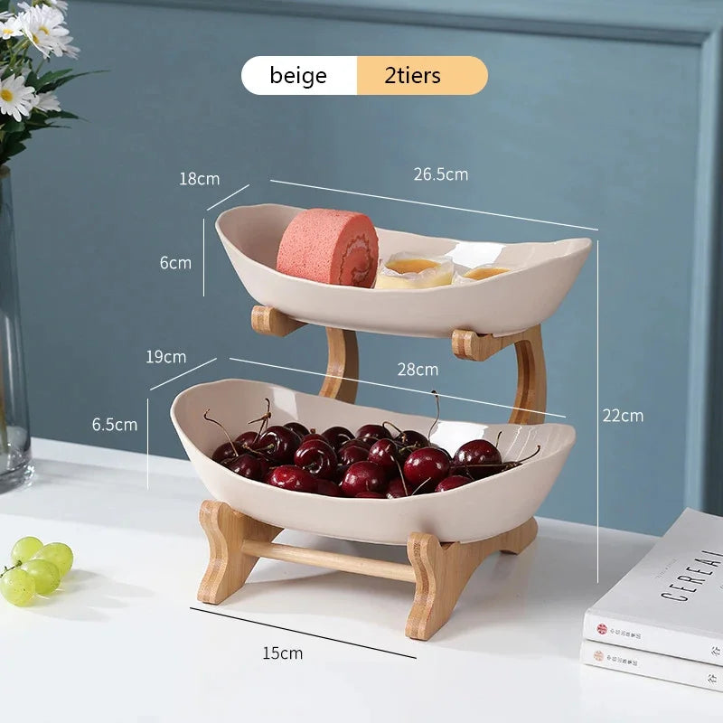 Ordessa Tiered Produce & Serving Stand