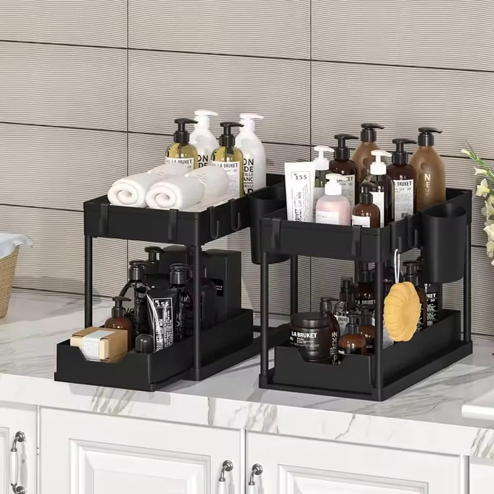 Ordessa Two-Tier Pull-Out Under-Sink Organiser