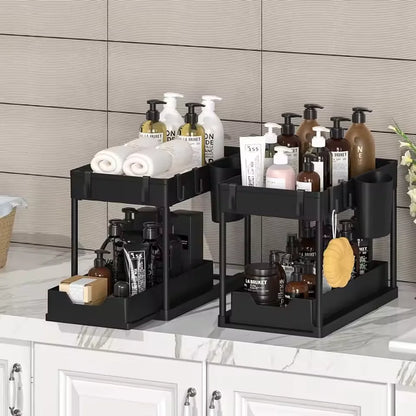 Ordessa Two-Tier Pull-Out Under-Sink Organiser