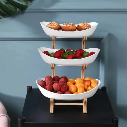 Ordessa Tiered Produce & Serving Stand