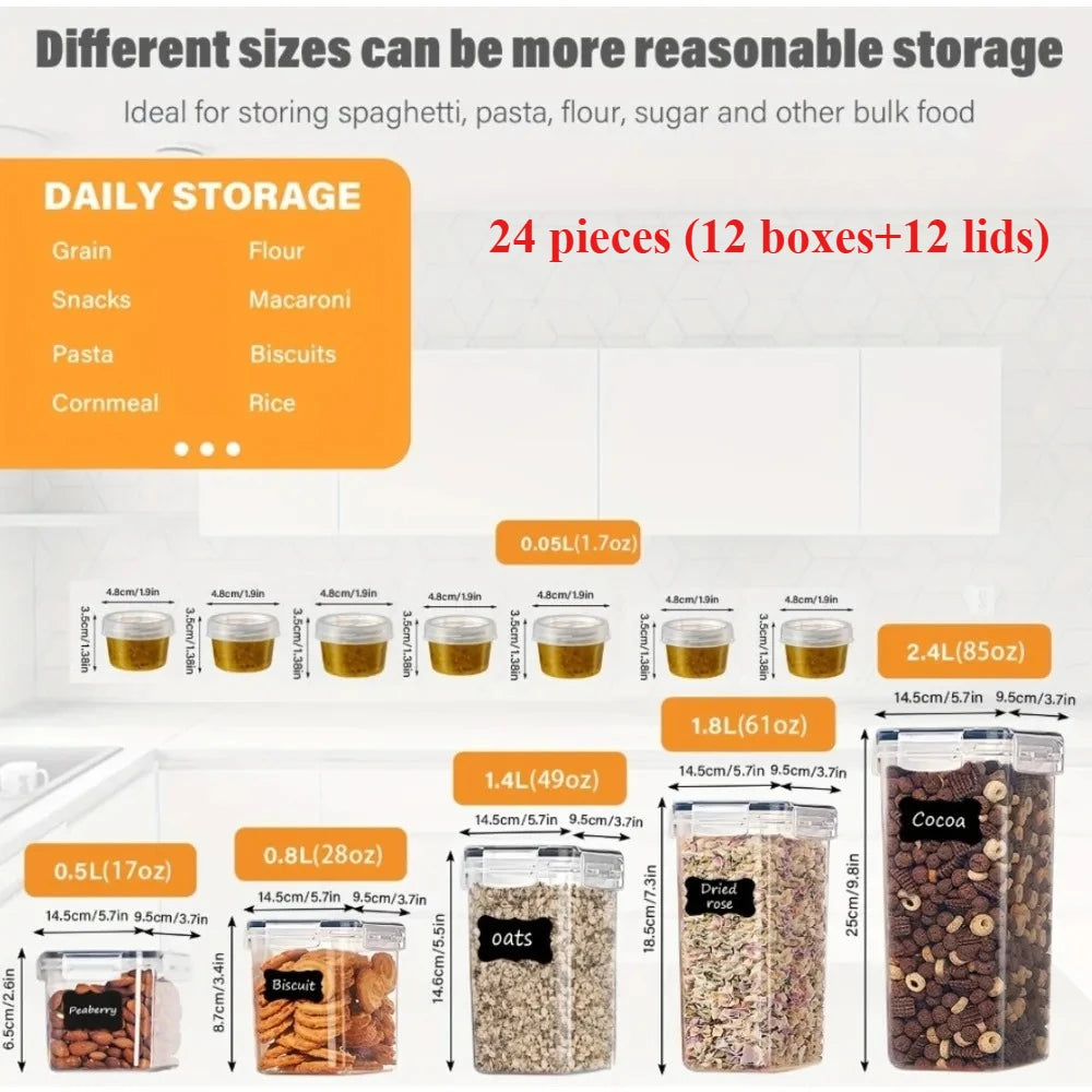 Ordessa 12-Container Pantry Storage Set