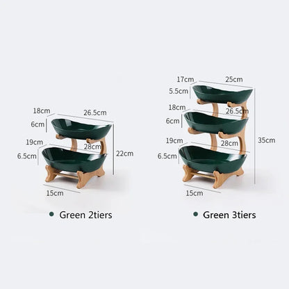 Ordessa Tiered Produce & Serving Stand