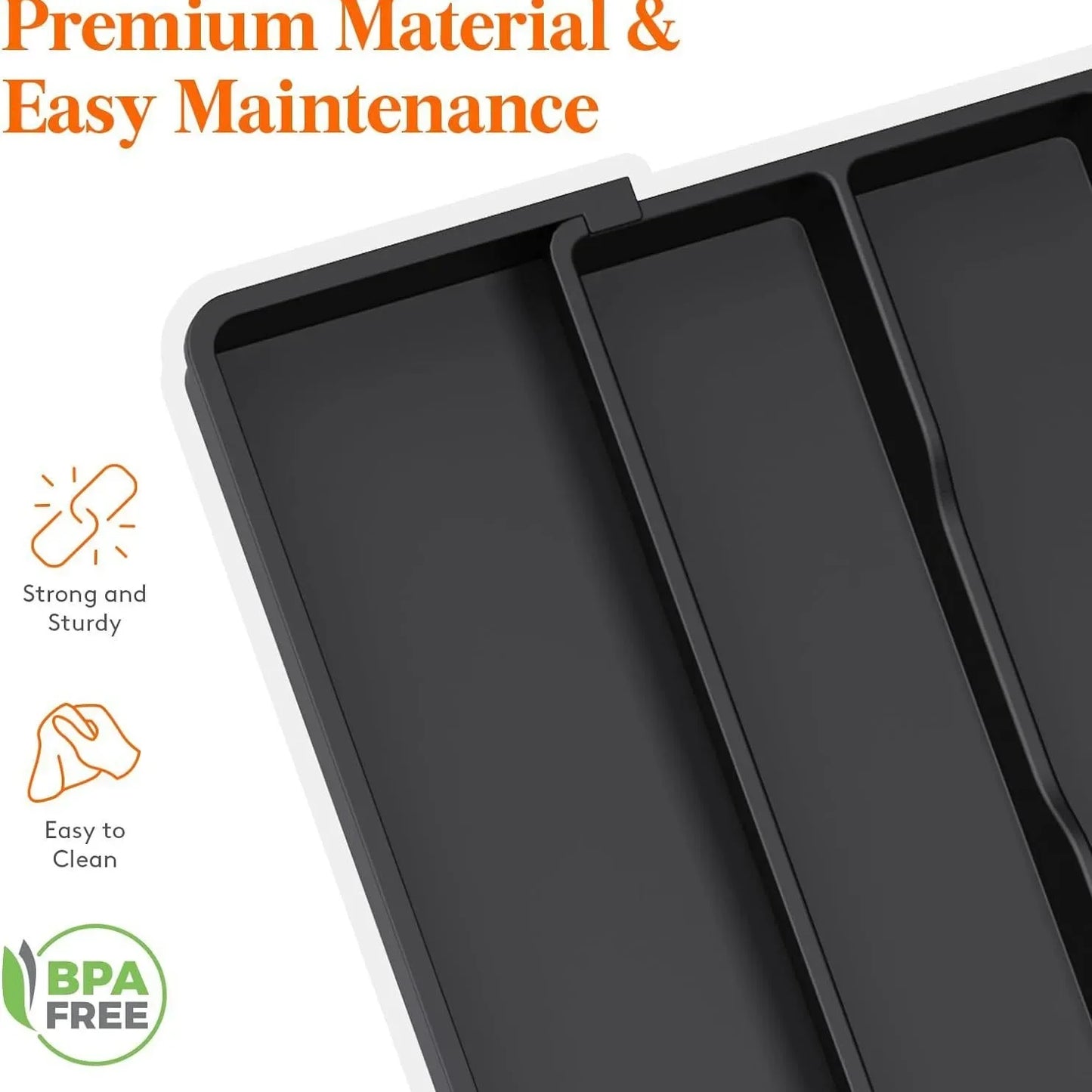 Ordessa Expandable Cutlery Drawer Organiser