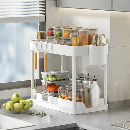 Ordessa Two-Tier Pull-Out Under-Sink Organiser