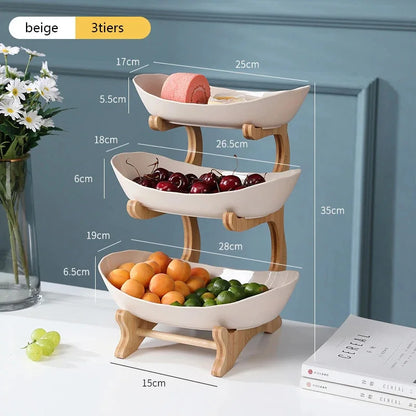 Ordessa Tiered Produce & Serving Stand