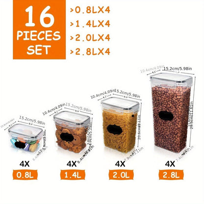 Ordessa Pantry Storage Container Set — 16 Piece