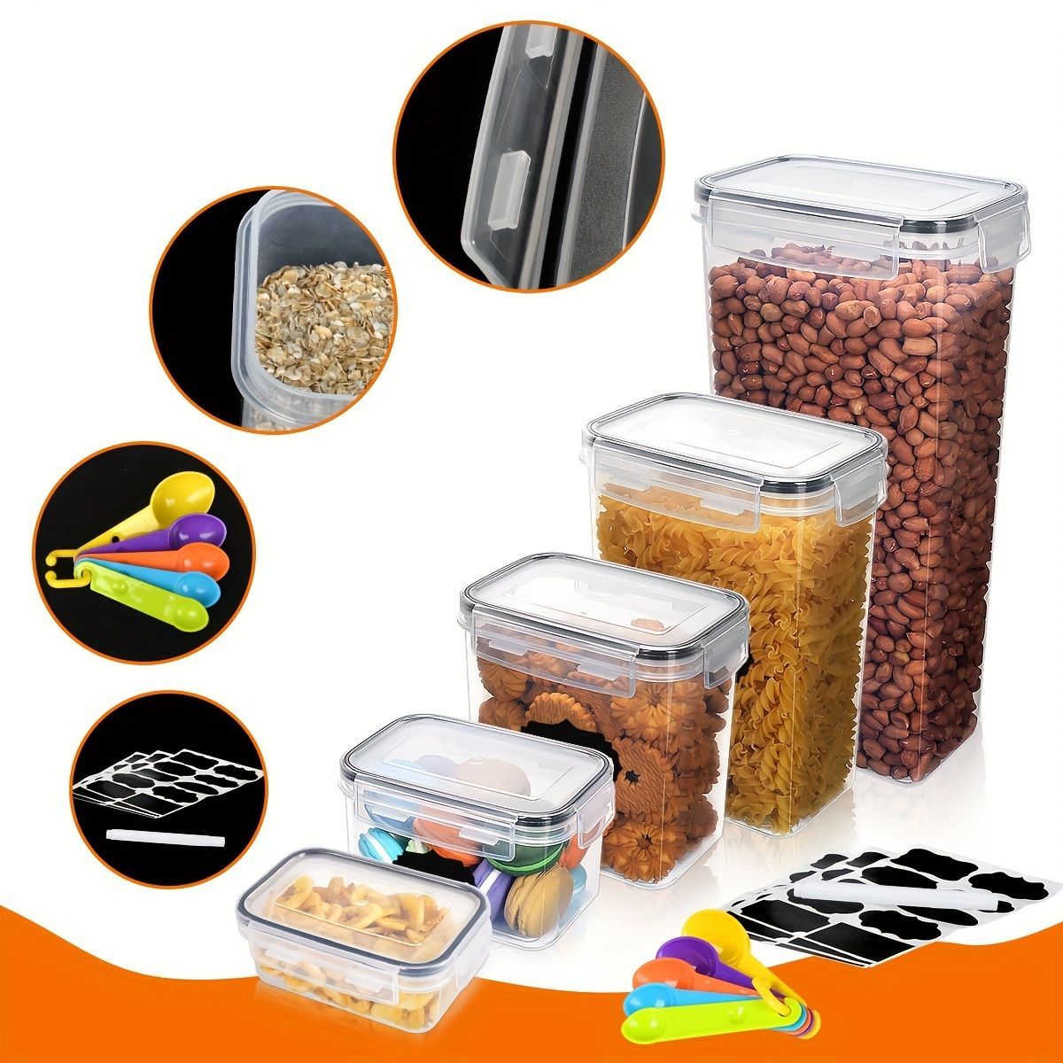 Ordessa Pantry Storage Container Set — 16 Piece