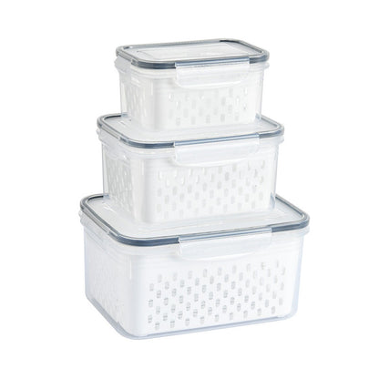 Ordessa Fridge Produce Container Set — 3 Piece