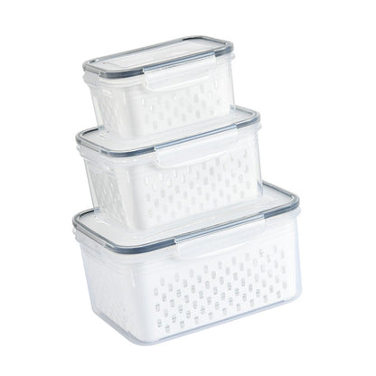 Ordessa Fridge Produce Container Set — 3 Piece