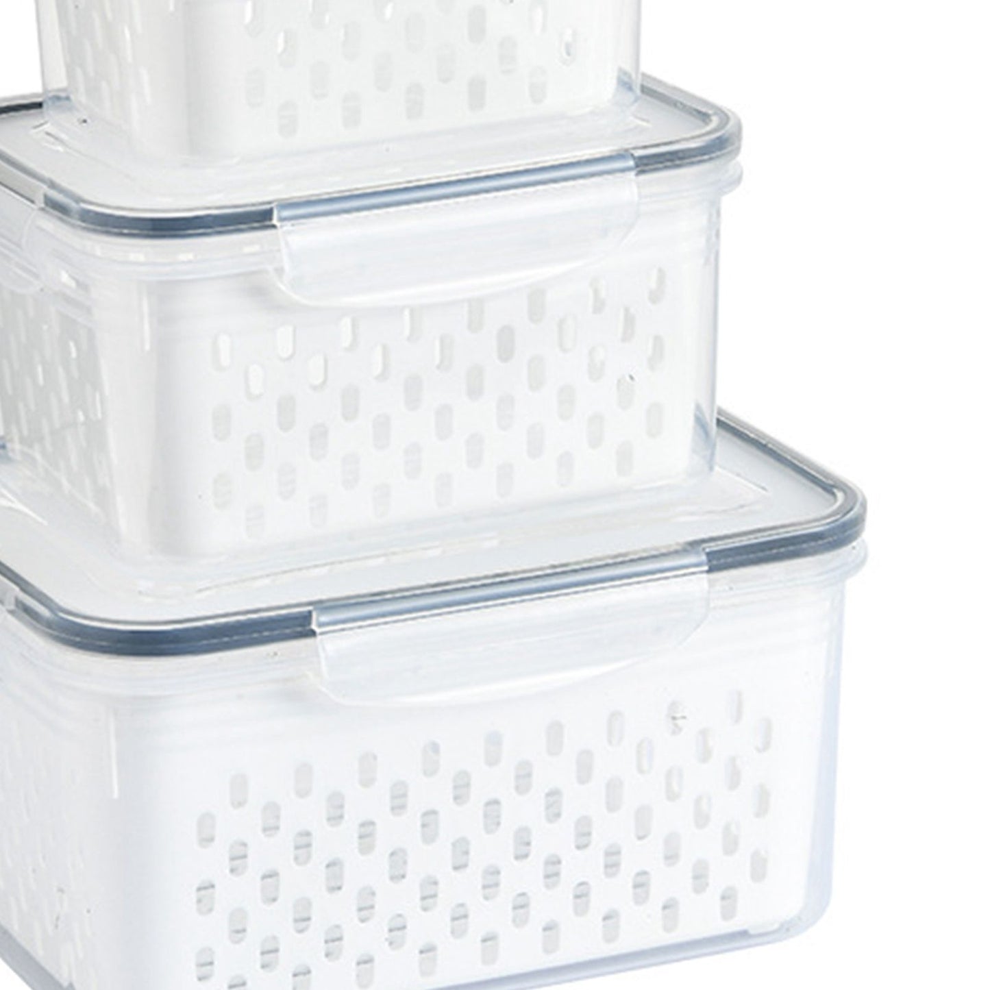 Ordessa Fridge Produce Container Set — 3 Piece