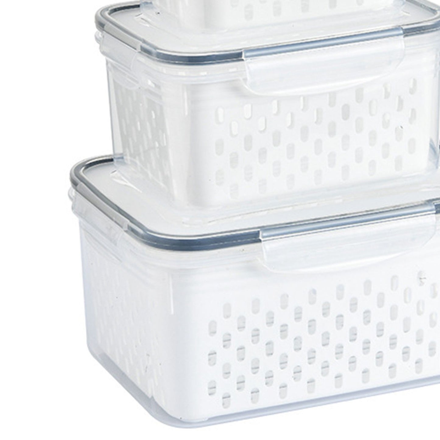 Ordessa Fridge Produce Container Set — 3 Piece