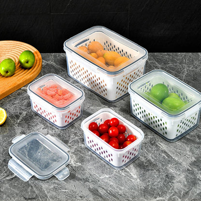 Ordessa Fridge Produce Container Set — 3 Piece