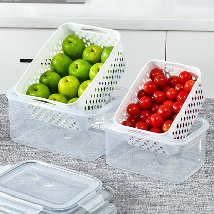 Ordessa Fridge Produce Container Set — 3 Piece