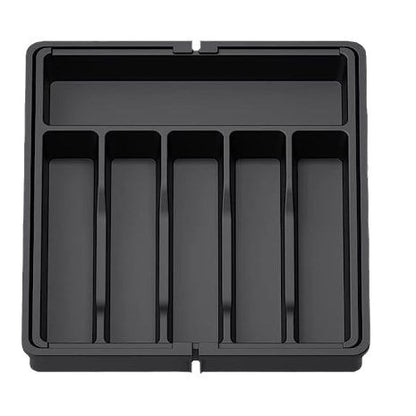 Ordessa Expandable Cutlery Tray — Black