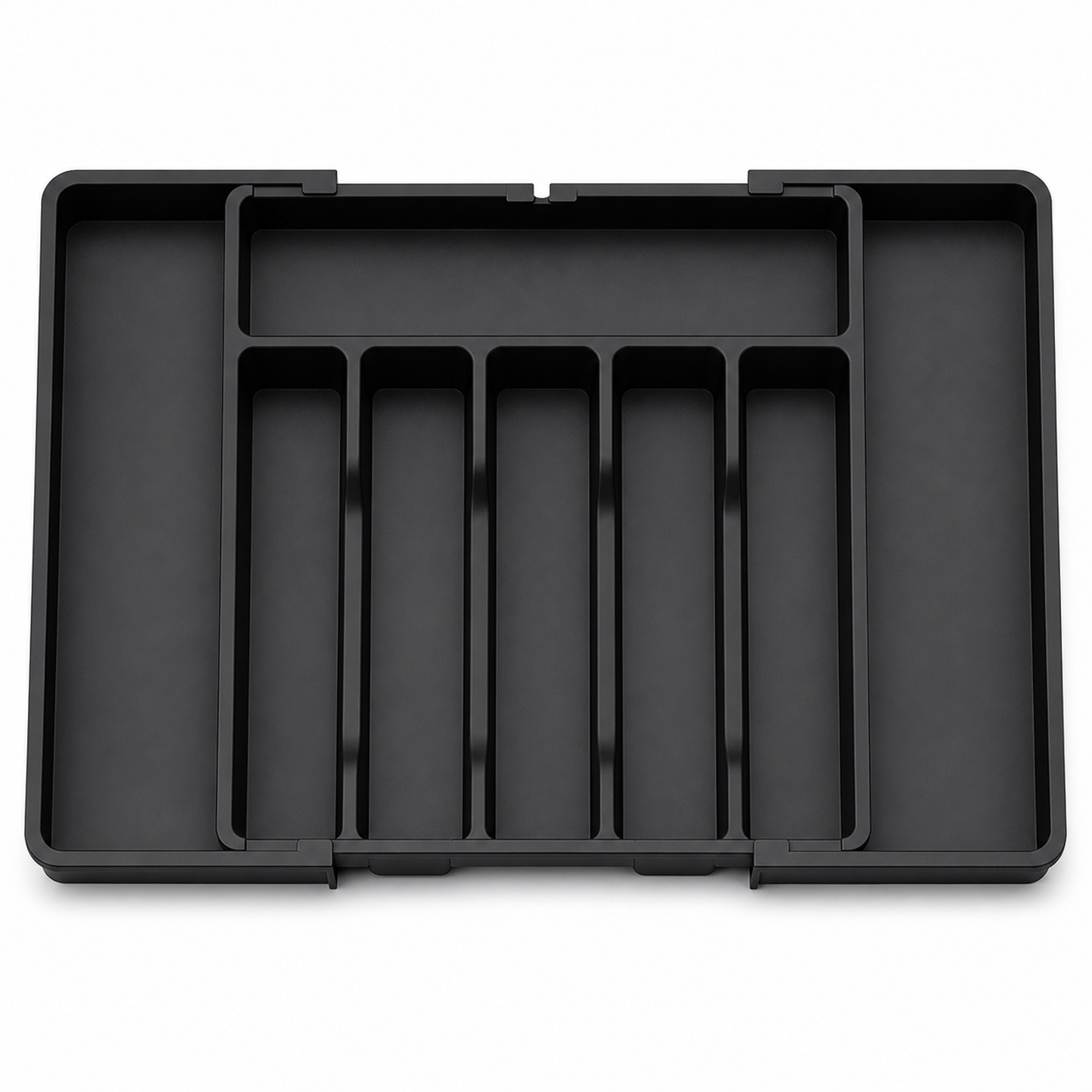 Ordessa Expandable Cutlery Tray — Black