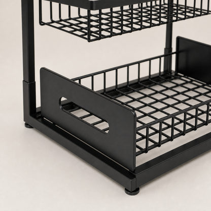 Ordessa Metal Two-Tier Under-Sink Organiser