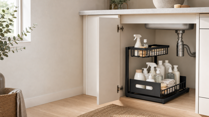 Ordessa Metal Two-Tier Under-Sink Organiser