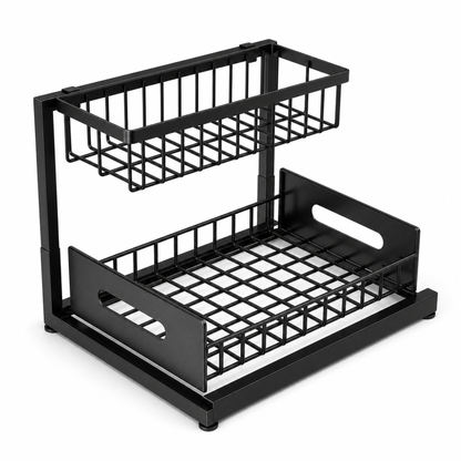 Ordessa Metal Two-Tier Under-Sink Organiser