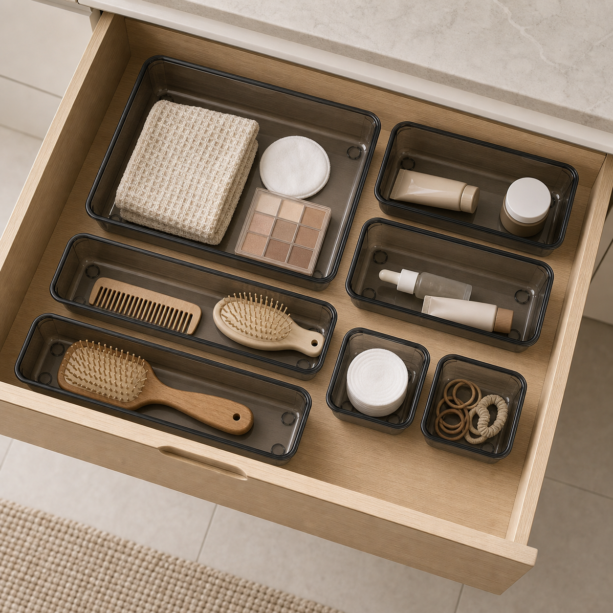 Ordessa Modular Drawer Organiser Set — 7 Piece
